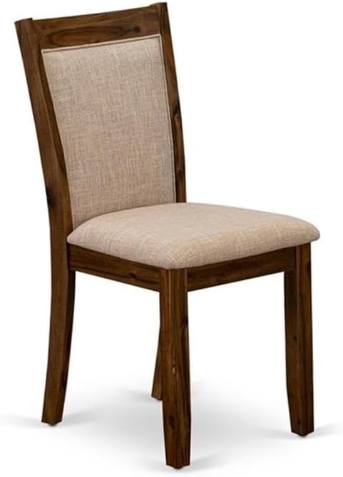 East West Furniture DLMZ3-AWN-04 3 Piece Dinette Set - Image 4