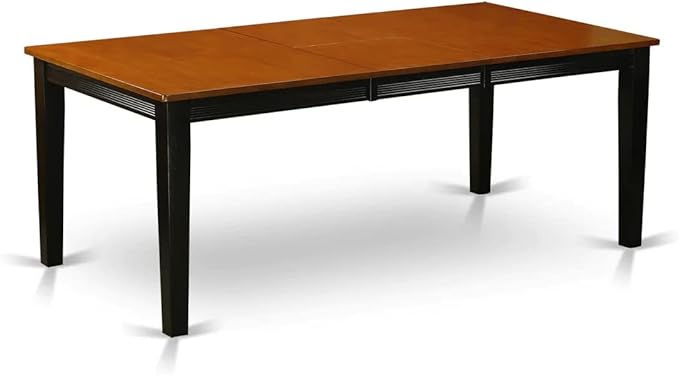 East West Furniture QUDA9-BCH-W 9 Piece Modern Dining Table Set Includes a - Image 5