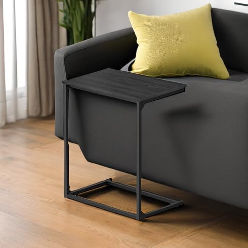 VASAGLE C Shape End Table, Small Coffee Table - Image 6