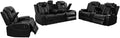 Electric Power Recliner Chair/Loveseat/Sofa Living Room, Comfy Home Theater by Unknown