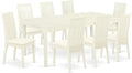 East West Furniture DOIP9-LWH-C 9 Piece Dining Room Furniture Set Includes a by EastWestFurniture