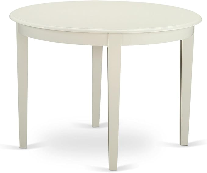 East West Furniture BOAD3-LWH-LC 3 Piece Dining Table Set - Image 2