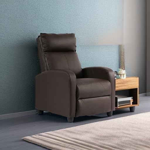 BestMassage | Recliner Chair | No Massage Function | Pu Brown | - Image 2