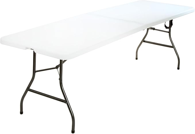 COSCO Fold-in-Half Banquet Table w/Handle by CoscoProducts