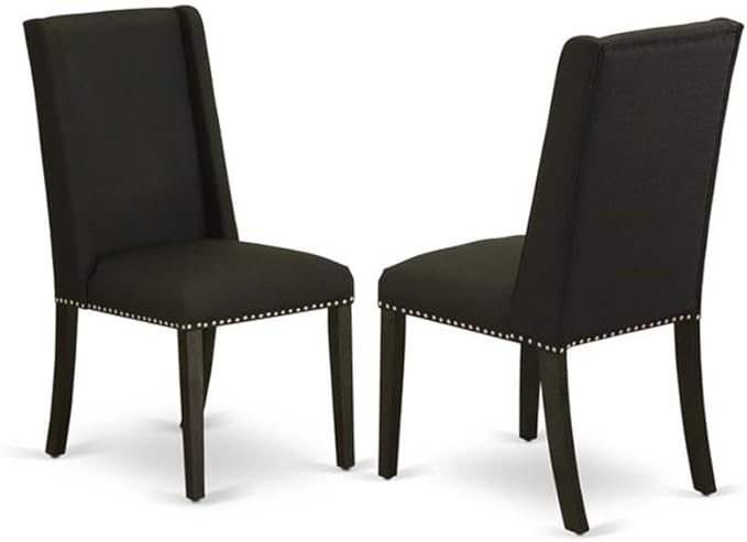 East West Furniture X677FL624-6 6 Piece Dining Set Contains a Rectangle Dining - Image 4
