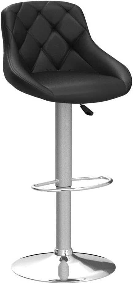 FDW Bar Stools Set of 2 Bar Stools Swivel Stool Height Adjustable Bar Chairs - Image 4