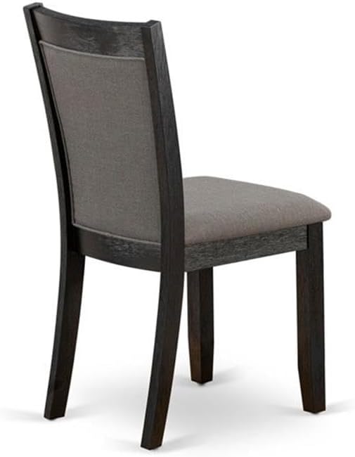 East West Furniture DLMZ5-AB6-50 5 Piece Dining Room Furniture Set Includes a - Image 3