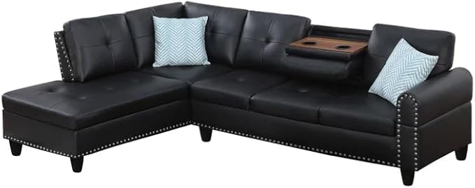 Ball & Cast 98" L Shaped Sectional Couch - Image 11