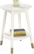 Convenience Concepts Wilson Mid Century Round End Table by ConvenienceConcepts