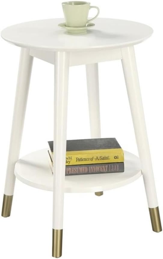 Convenience Concepts Wilson Mid Century Round End Table by ConvenienceConcepts