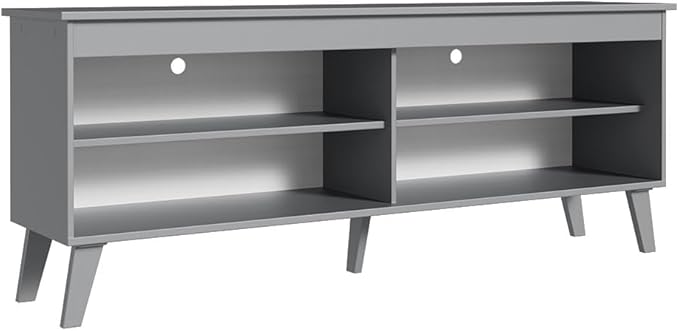 Madesa TV Stand Unit with 4 Shelves and Cable Management - Image 8