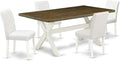 East West Furniture X077AB264-5 5 Piece Modern Dining Table Set Includes a by EastWestFurniture
