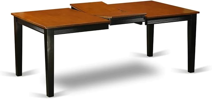 East West Furniture QUDA9-BCH-W 9 Piece Modern Dining Table Set Includes a - Image 6