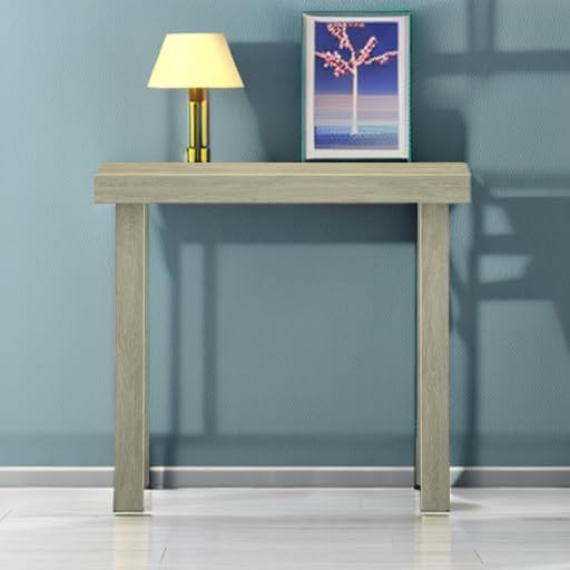 Plank+Beam Solid Wood Console Table, 36 Inch, Sofa Table, Narrow Entryway Table - Image 6