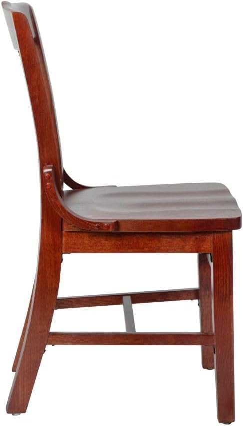 Flash Furniture Hercules Series School House Back Wood Restaurant Chair - Image 7