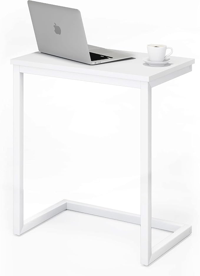 Sofa C Side End Table Wood Accent Couch Coffee Tray Snack Notebook Laptop by Serxis