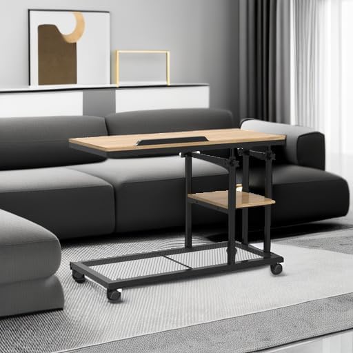 Tribesigns Height Adjustable C Table - Image 6