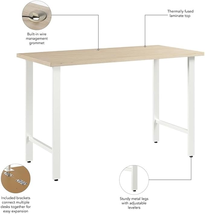 Bush Business Furniture Hustle 48W x 24D Computer Desk - Image 6