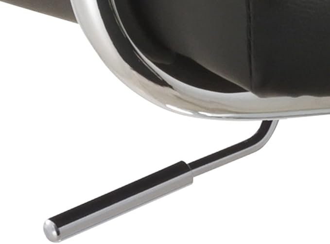 AC Pacific Contemporary Hydraulic Adjustable Swivel Kitchen Bar Stool Chair - Image 8