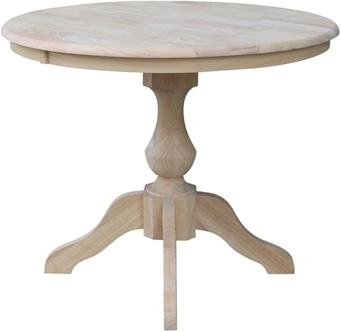 IC International Concepts, 29.9" High, Solid Real Wood, Sturdy Parawood - Image 4