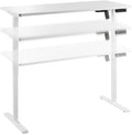 Bush Furniture Energize 55W x 24D Electric Height Adjustable Standing Desk in by BushHome