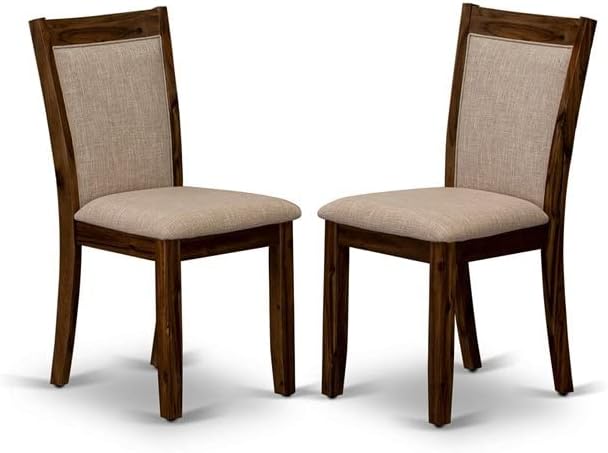 East West Furniture DLMZ5-AWN-04 5 Piece Kitchen Table Set - Image 10
