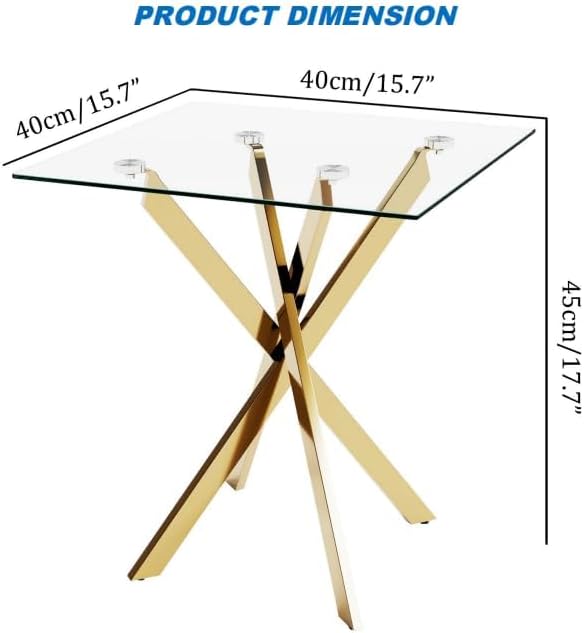 Side Table Set of 2, Modern End Table Set - Image 3