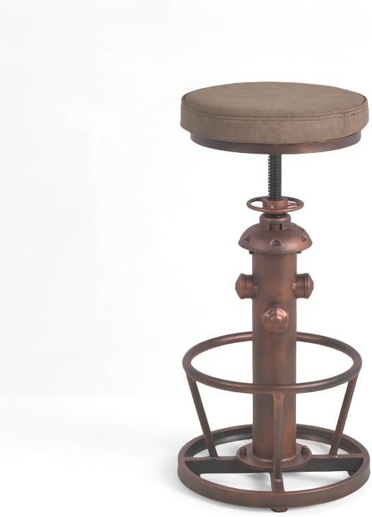Vintage Swivel Bar Stools-Industrial Counter Height Chairs-Kitchen Dining by BOKKOLIK