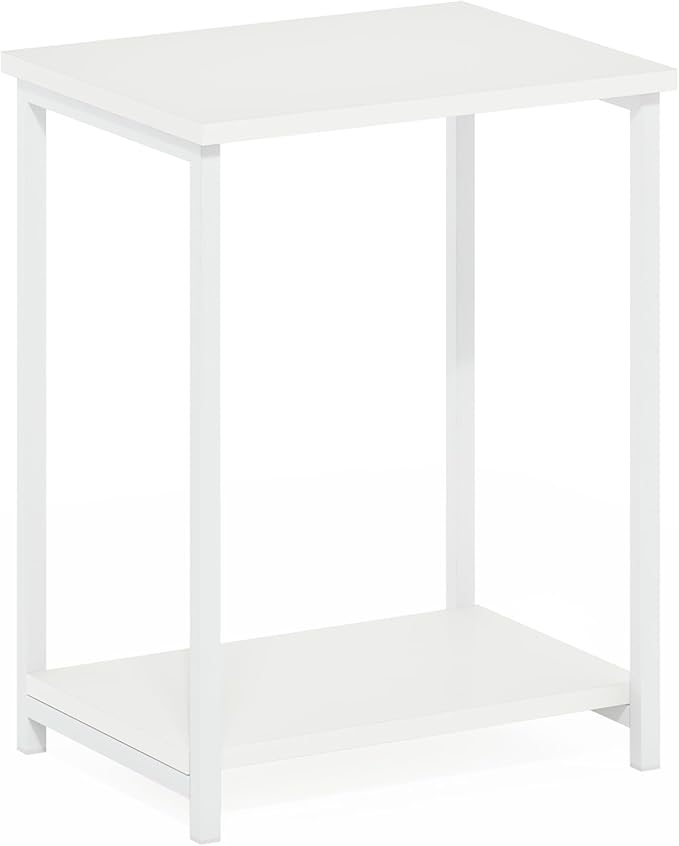 Furinno Simplistic Industrial Metal Frame End Table - Image 6