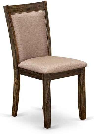 East West Furniture X777MZ716-5 5 Piece Kitchen Table Set - Image 10