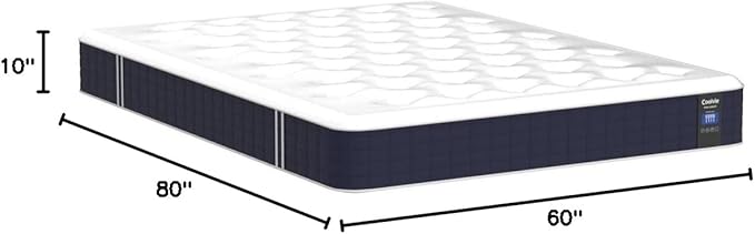 Coolvie Queen Mattress, 10 Inch Hybrid Mattress Queen Size, Individual Pocket - Image 3