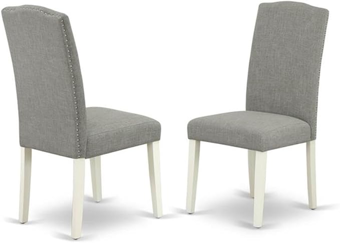 East West Furniture X077EN206-9 9 Piece Dining Set Includes a Rectangle Dining - Image 4