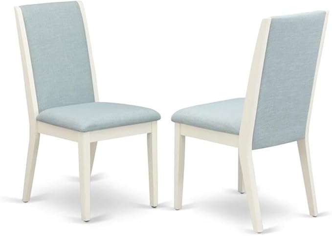 East West Furniture X077LA015-6 6 Piece Dining Set Contains a Rectangle Dining - Image 4