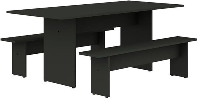 Manhattan Comfort Nomad 3 Piece Dining Set by ManhattanComfort