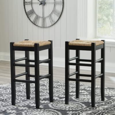 Signature Design by Ashley Mirimyn Farmhouse 29.5" Bar Height Bar Stool - Image 2