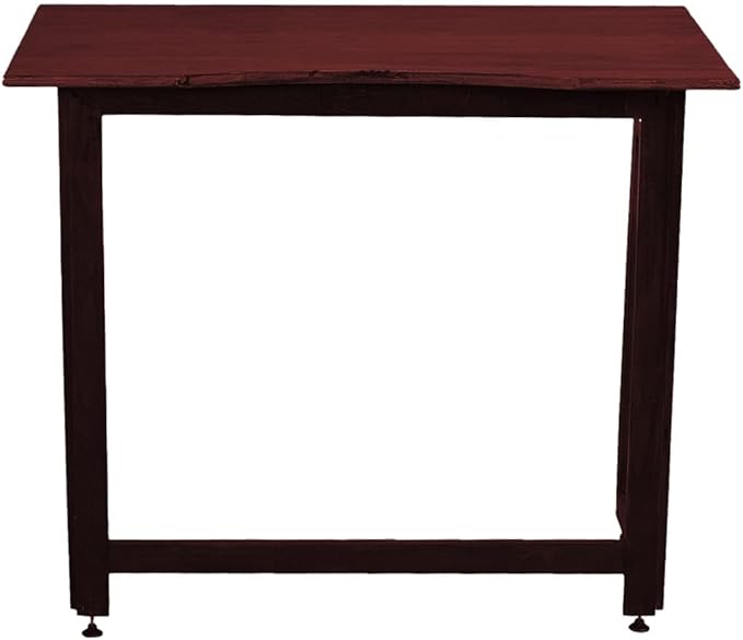 Dawn Riser Solid Wood Folding Table Desk, Space Saving, Easy Storage, Sleek - Image 7