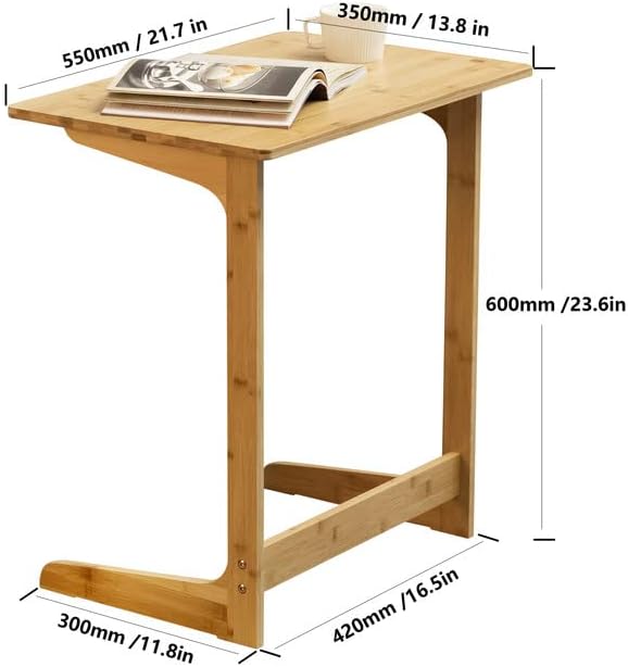 Forevich Tv Tray Table End Couch Table Snack Desk Sofa Side Table Office - Image 3