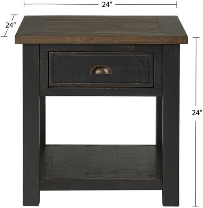 Martin Svensson Home Solid Wood End Table - Image 3