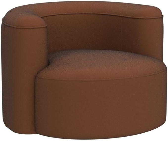 Acanva Luxury Modern Tight Curved Back Velvet Sofa, Minimalist Style Comfy Couch - Image 7