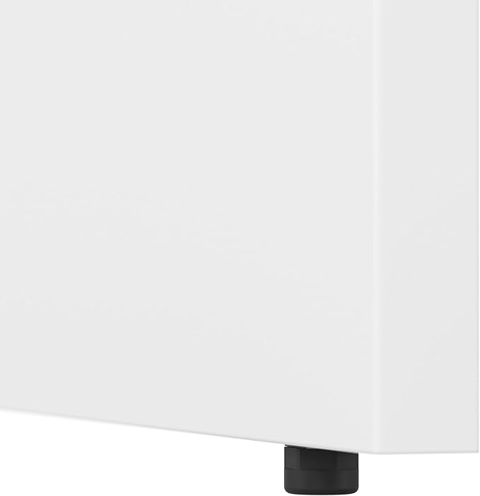 Bush Business Furniture Studio C Locking Lateral File Cabinet in White - Image 8