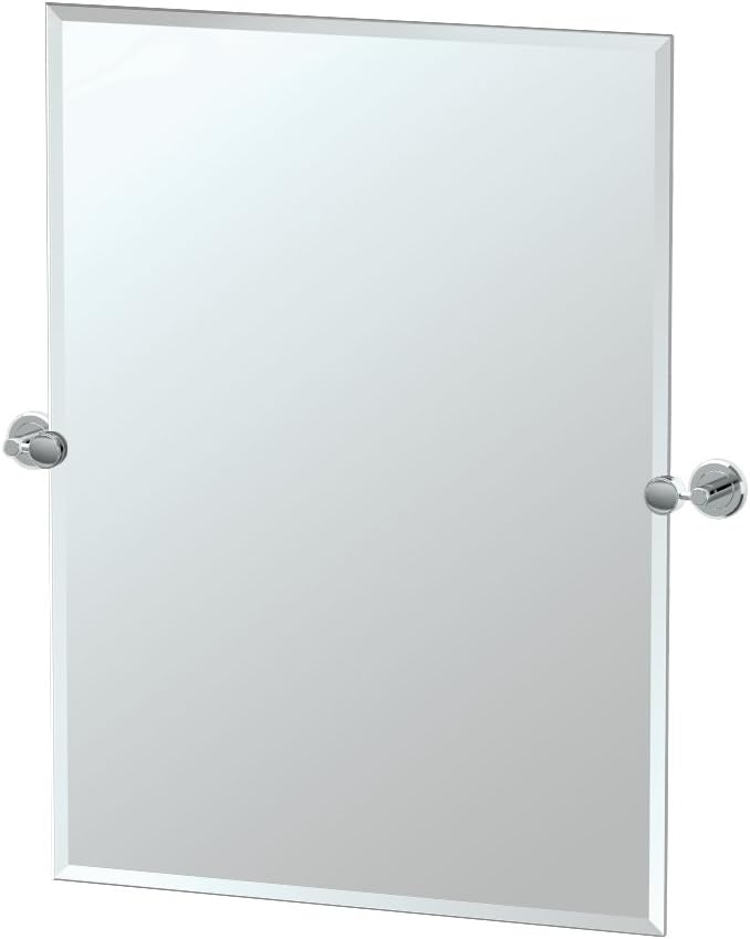 Gatco Latitude II Rectangle Mirror, 31.5 Inch, Frameless Rectangle, 31.50"H X by Gatco