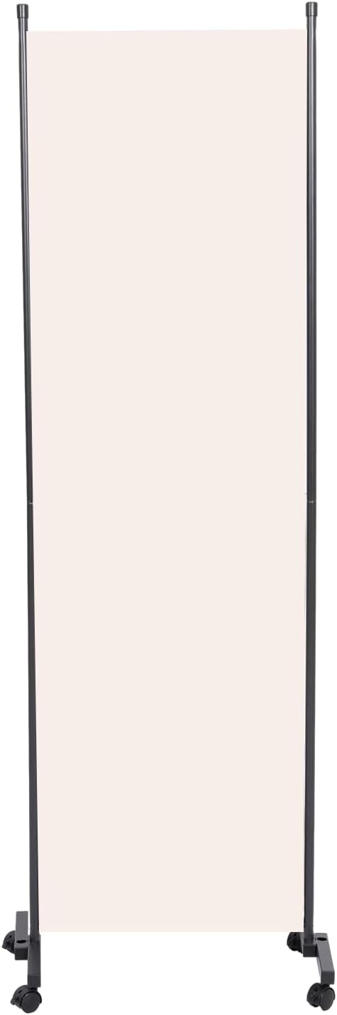 Room Divider Portable 22'' Partition Room Dividers and Folding Privacy Screens - Image 2