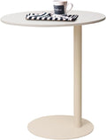 Marble Top Sofa Side Table | Robust Iron Base by Cre+Cra