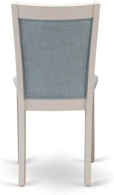 East West Furniture X077MZ015-7 7 Piece Dining Room Table Set Consist of a - Image 3