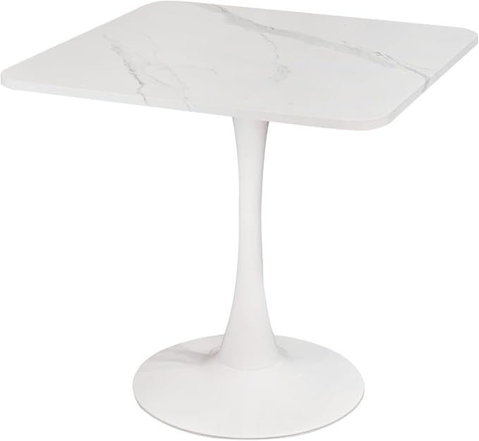 Square Modern Dinning Table 30 inches by ALPOME
