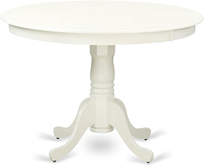 East West Furniture HLAD3-LWH-LC 3 Piece Dining Table Set - Image 2