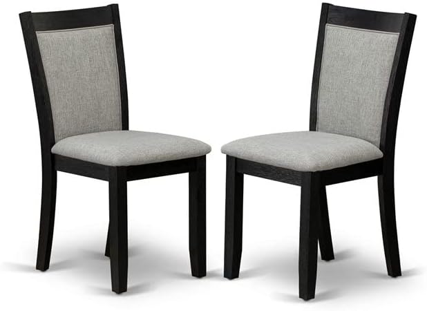 East West Furniture DLMZ3-AB6-06 3 Piece Modern Dining Table Set Contains a - Image 10