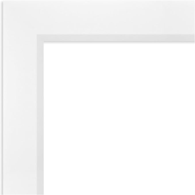 Amanti Art White Bathroom Mirror - Image 2
