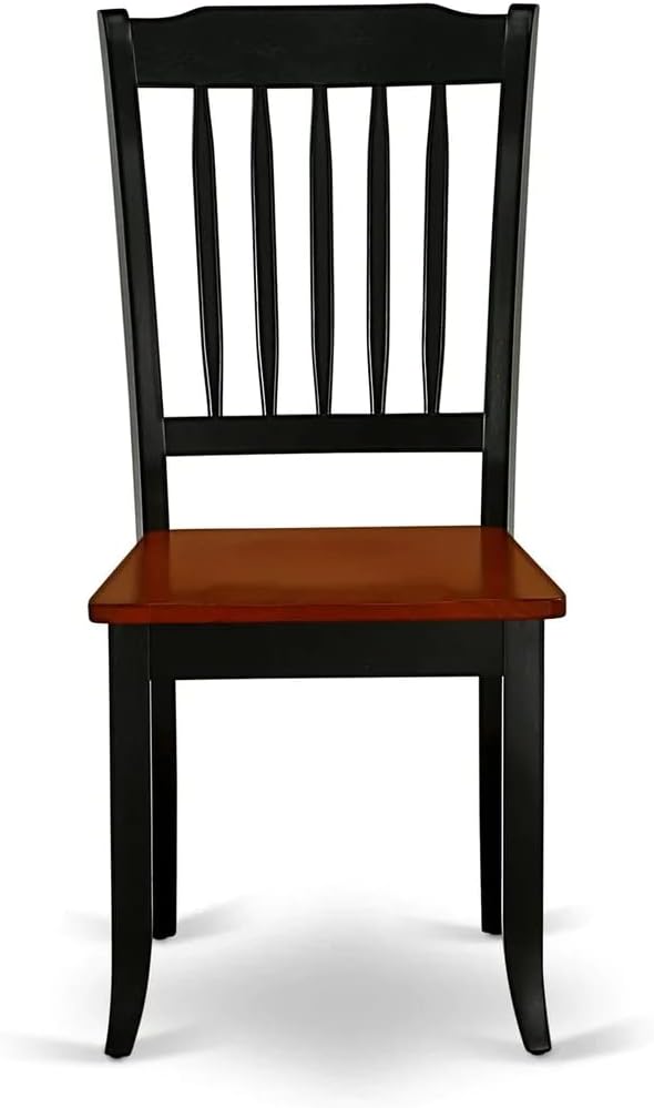 East West Furniture QUDA9-BCH-W 9 Piece Modern Dining Table Set Includes a - Image 8