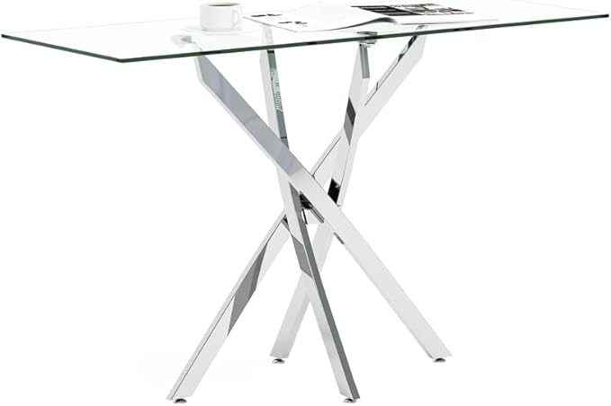 Tempered Glass Console Table - Image 2